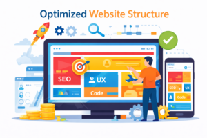optimised website structure